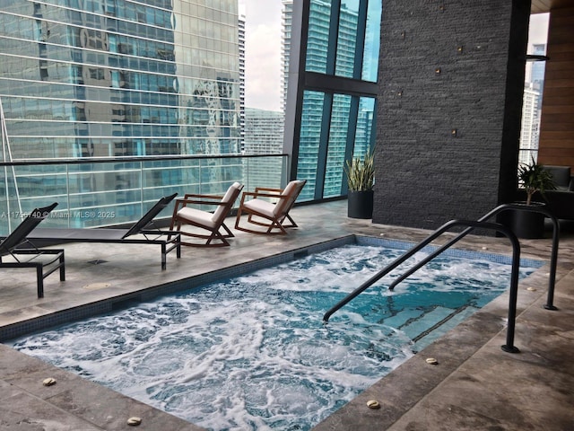 1451 Brickell Ave Unit 1201, Miami, FL 33131 - view of swimming pool featuring a swimming pool