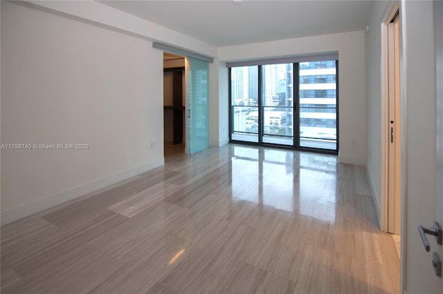1451 Brickell Ave Unit 1201, Miami, FL 33131 - unfurnished room with light wood-type flooring