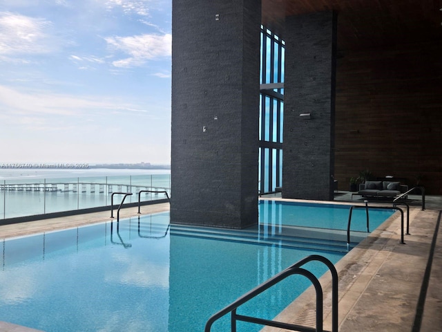 1451 Brickell Ave Unit 1201, Miami, FL 33131 - community pool with a water view