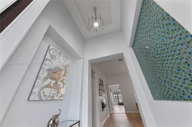 8328 NW 26th Ct, Cooper City, FL 33024 - corridor featuring wood finished floors