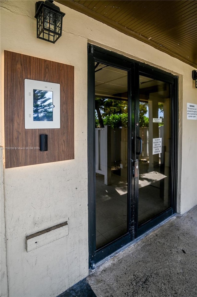 view of property entrance