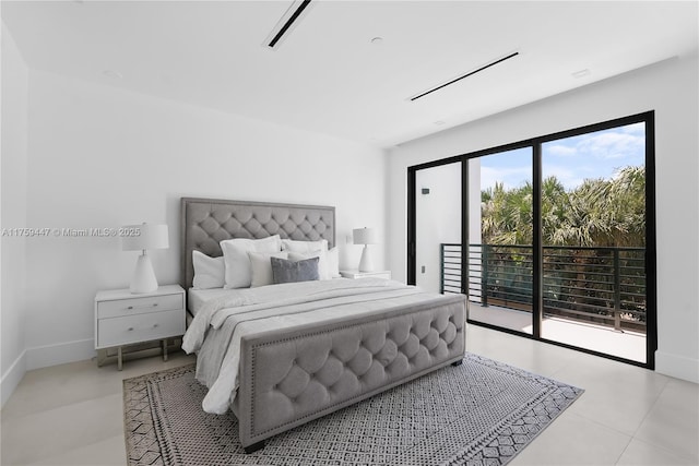 1823 NE 26th Ave, Fort Lauderdale, FL 33305 - bedroom featuring baseboards and access to exterior