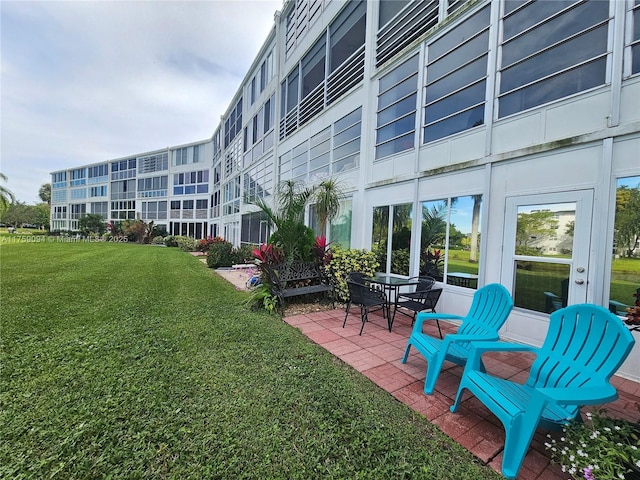 exterior space with a patio area