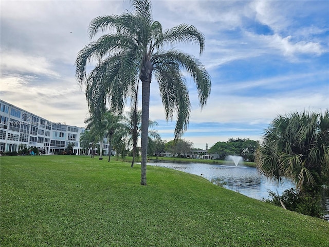 property view of water