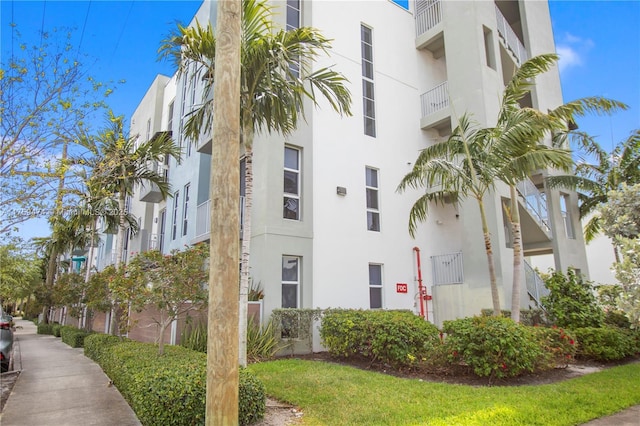 view of property