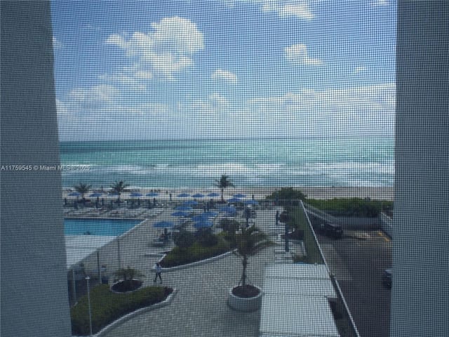 property view of water