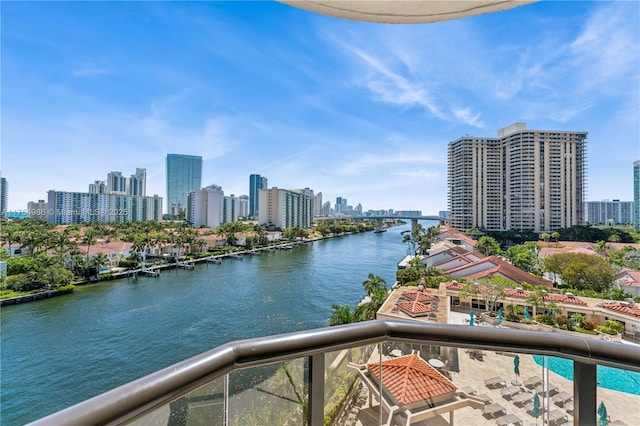 19667 Turnberry Way Unit 8K, Aventura, FL 33180 - property view of water with a view of city