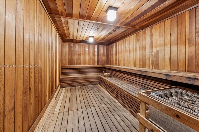 19667 Turnberry Way Unit 8K, Aventura, FL 33180 - view of sauna with hardwood / wood-style floors