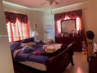 2156 NW 32nd St, Miami, FL 33142 - bedroom featuring a ceiling fan