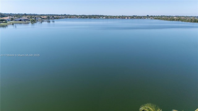 property view of water