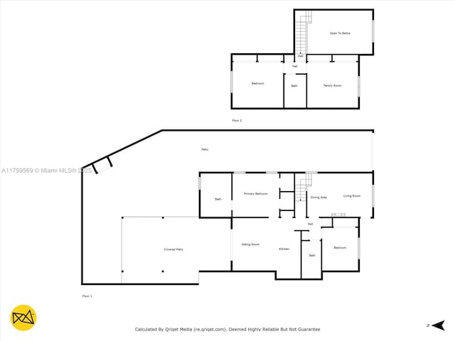 7801 SW 9th Ter, Miami, FL 33144 - floor plan