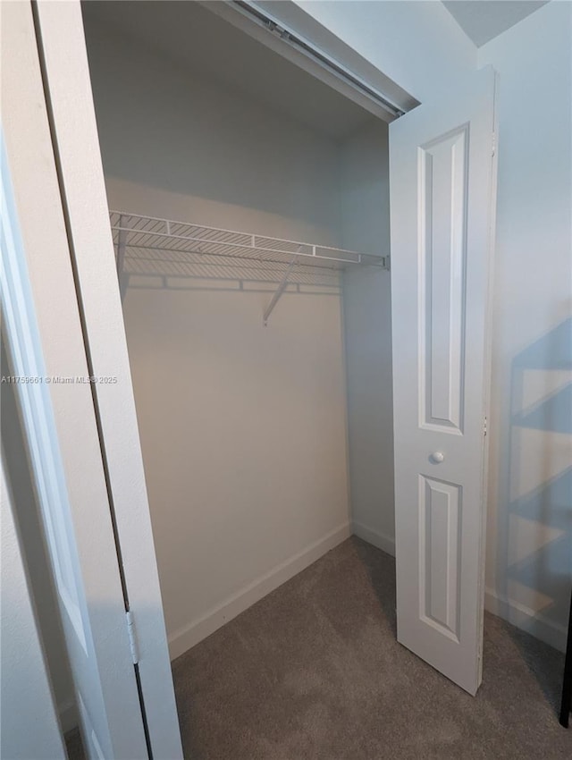 view of closet