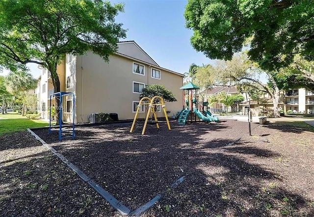 view of communal playground