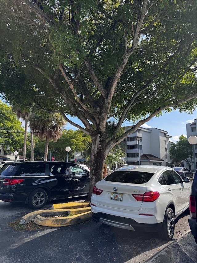 view of uncovered parking lot
