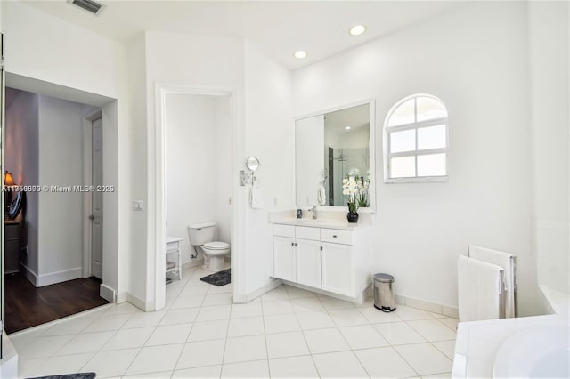 4951 SW 158th Ave, Miramar, FL 33027 - full bathroom with vanity and recessed lighting