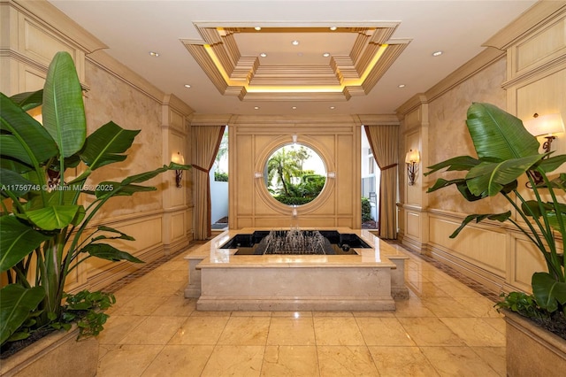 view of community lobby