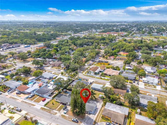 2810 NW 171st Ter, Miami Gardens, FL 33056 - aerial view of property and surrounding area with nearby suburban area