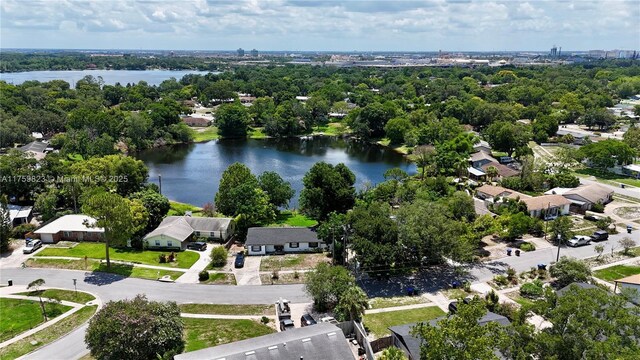 5127 Glasgow Ave, Orlando, FL 32819 - drone / aerial view with a water view and a residential view