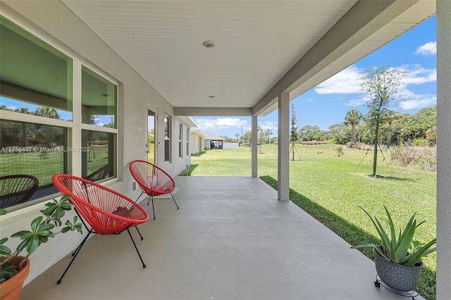 5338 Lugo St, Fort Pierce, FL 34951 - view of patio / terrace