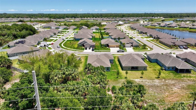 5338 Lugo St, Fort Pierce, FL 34951 - drone / aerial view featuring a residential view and a water view