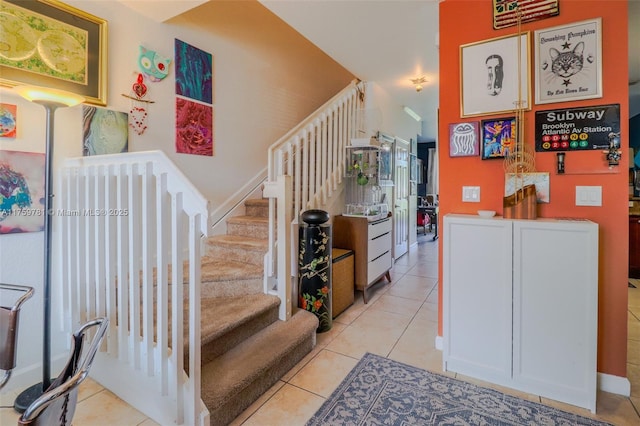 2853 SE 1st Dr Unit 4, Homestead, FL 33033 - stairs with tile patterned flooring