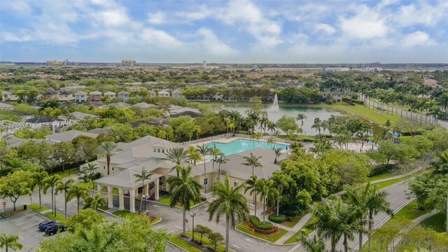 2853 SE 1st Dr Unit 4, Homestead, FL 33033 - drone / aerial view featuring a water view