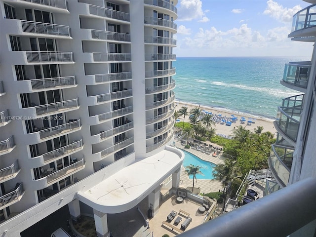 17315 Collins Ave Unit 1107, Sunny Isles Beach, FL 33160 - view of building exterior with a view of city and a water view