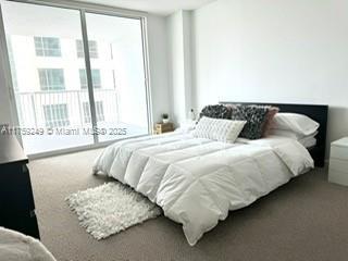 1200 Brickell Bay Dr Unit 3318, Miami, FL 33131 - bedroom featuring carpet and multiple windows