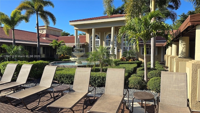 view of patio