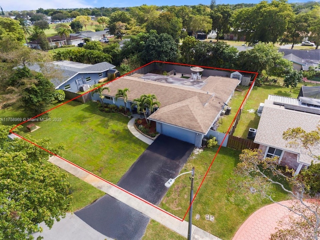 drone / aerial view