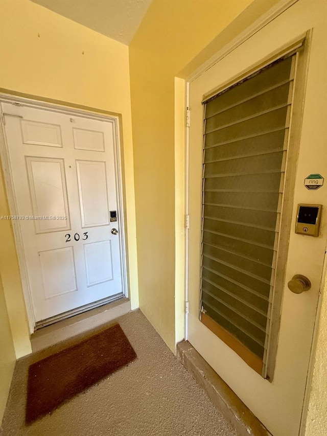 view of property entrance