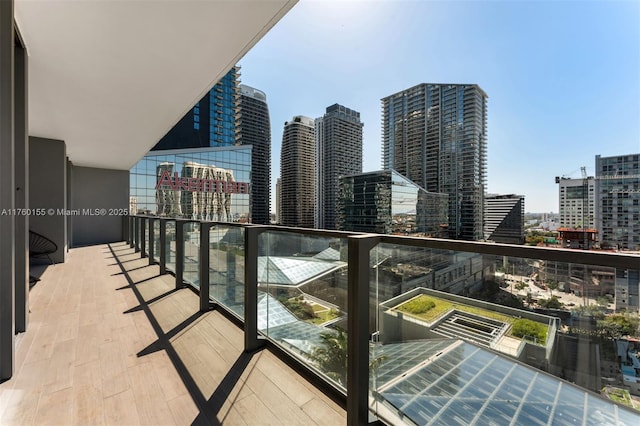 68 SE 6th St Unit 1404, Miami, FL 33131 - balcony with a view of city