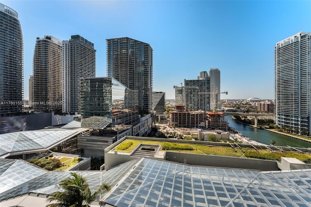68 SE 6th St Unit 1404, Miami, FL 33131 - property's view of city with a water view