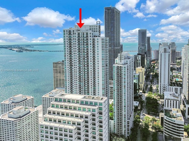 950 Brickell Bay Dr Unit 3605, Miami, FL 33131 - view of city featuring a water view