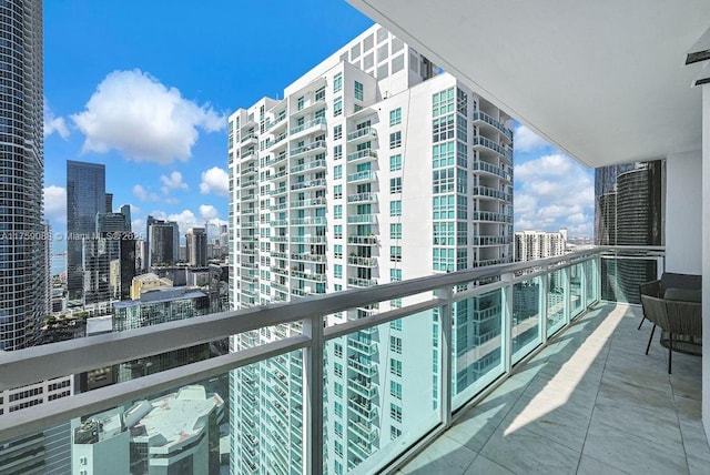 950 Brickell Bay Dr Unit 3605, Miami, FL 33131 - balcony featuring a view of city