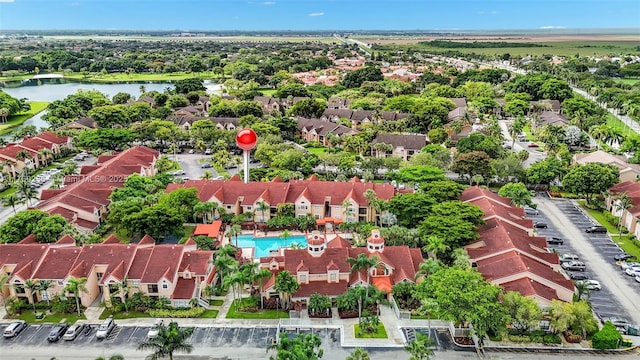 15591 SW 105th Ter Unit 524, Miami, FL 33196 - aerial perspective of suburban area with a nearby body of water