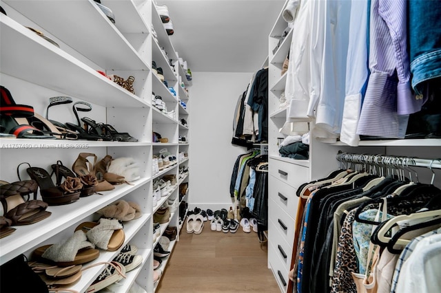 1000 Quayside Ter Unit 1812, Miami, FL 33138 - spacious closet featuring light wood-style floors