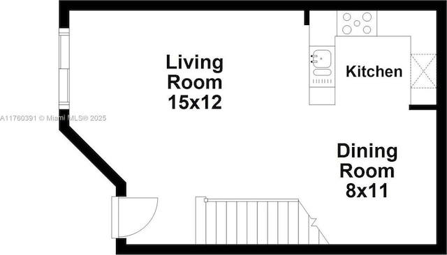 8585 NW 6th Ln Unit 9-208, Miami, FL 33126 - view of home floor plan