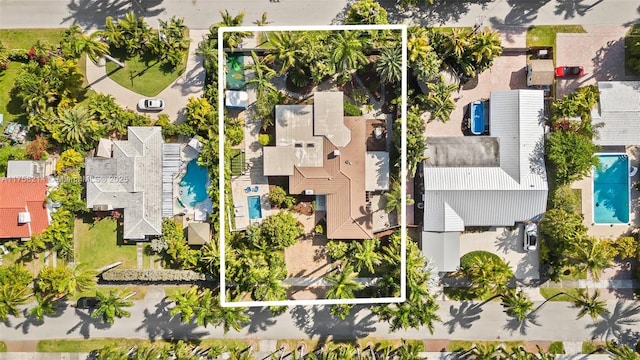 1134 Van Buren St, Hollywood, FL 33019 - bird's eye view