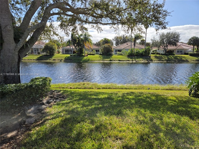 property view of water