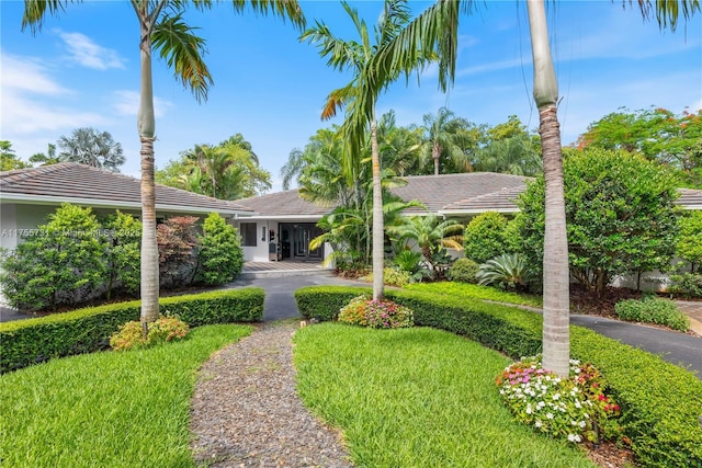 8234 SW 60th Ct, South Miami, FL 33143 - view of front of home featuring a tile roof