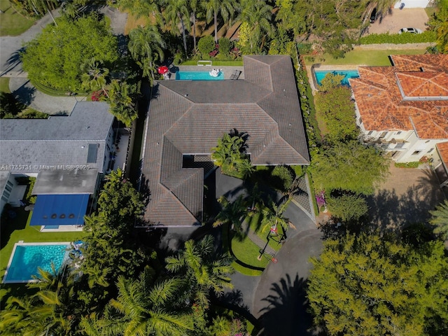 8234 SW 60th Ct, South Miami, FL 33143 - aerial view of a pool