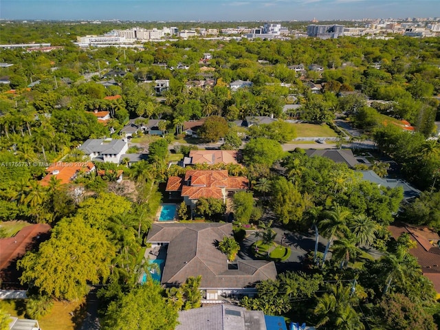 8234 SW 60th Ct, South Miami, FL 33143 - drone / aerial view of a tree filled landscape