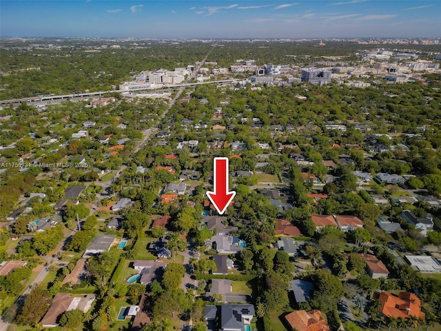 8234 SW 60th Ct, South Miami, FL 33143 - aerial view of property's location