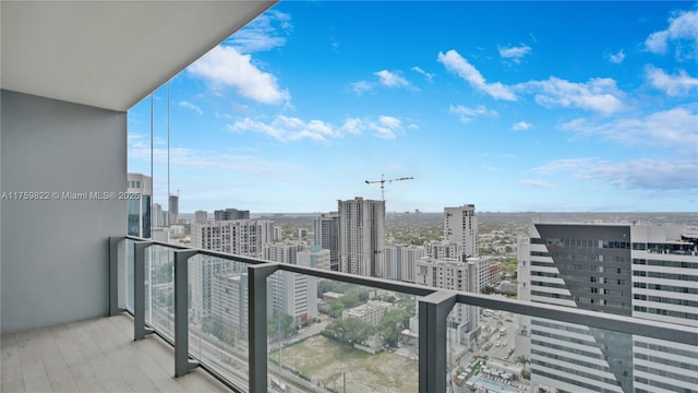 88 SW 7th St Unit 2208, Miami, FL 33130 - balcony with a view of city