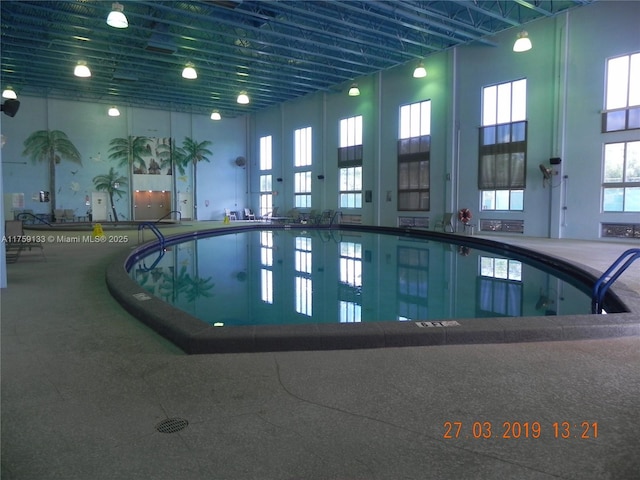 view of pool