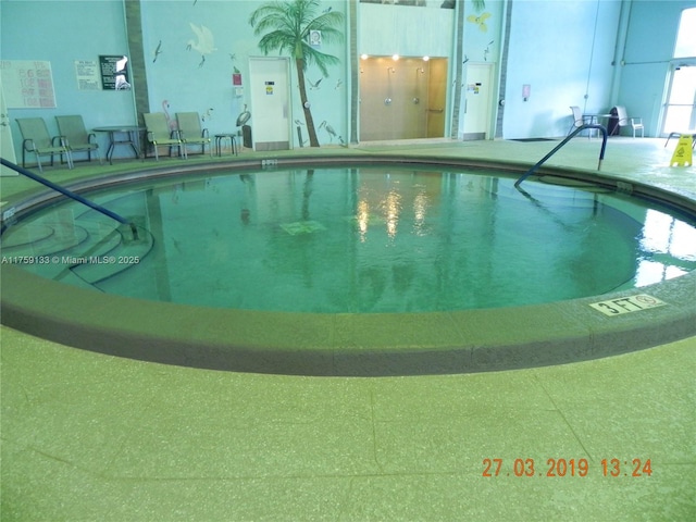 view of pool