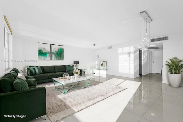 10000 W Bay Harbor Dr Unit 403, Bay Harbor Islands, FL 33154 - tiled living area featuring visible vents