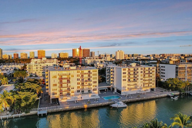 10000 W Bay Harbor Dr Unit 403, Bay Harbor Islands, FL 33154 - city view with a water view