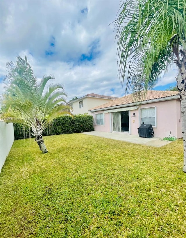 6938 NW 33rd St, Margate, FL 33063 - view of yard with a patio